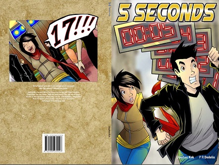 5 Seconds, Jake, Ellie, Kickstarter, Creative Arts Partnership, Graphic Novel